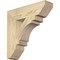 Ekena Millwork Merced Slat Rough Sawn Bracket, Douglas Fir, 4"W x 16"D x 16"H BKT04X16X16MRC06RDF - alternate 1